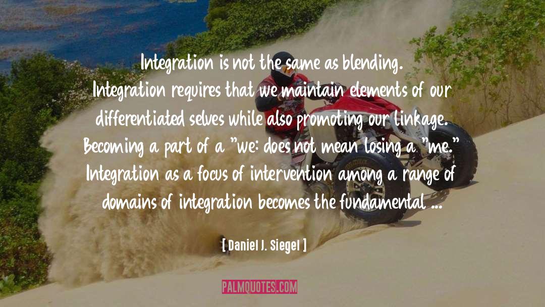 A3i Integration quotes by Daniel J. Siegel