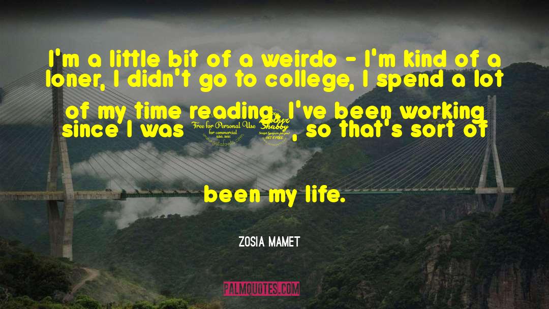 Aa 17 32 quotes by Zosia Mamet