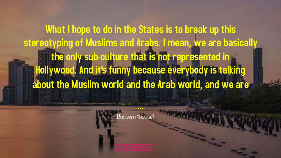 Aaaand Its Muslims quotes by Bassem Youssef