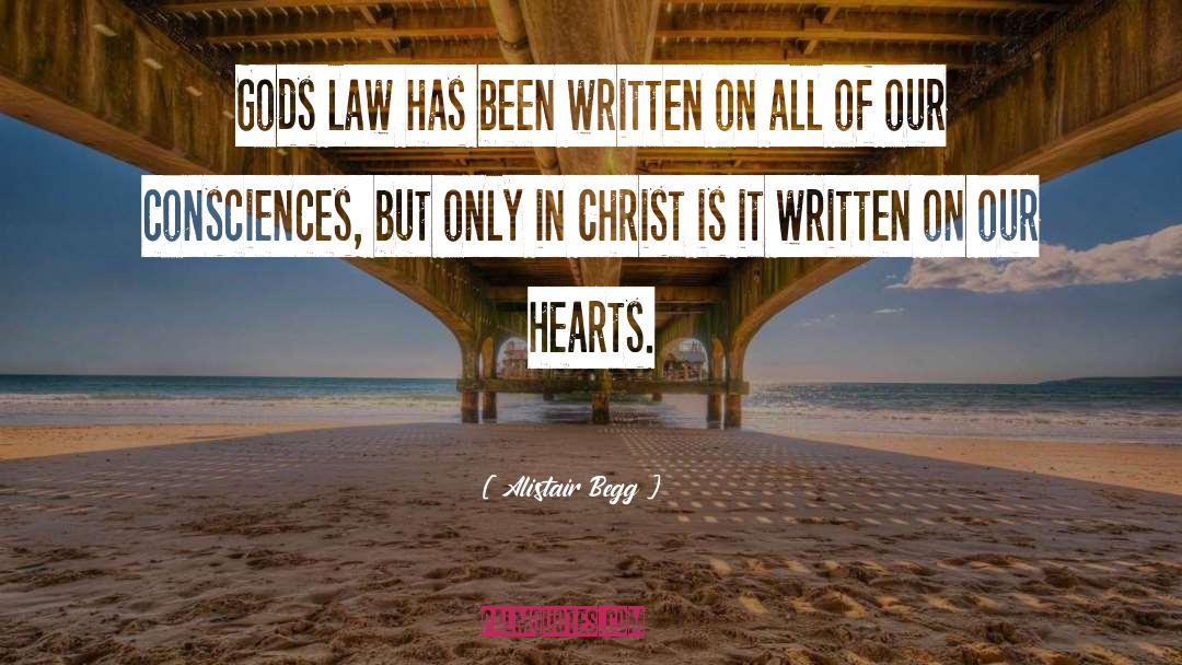 Aaby Law quotes by Alistair Begg