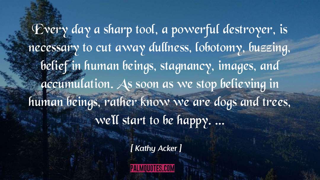 Aalbers Tool quotes by Kathy Acker