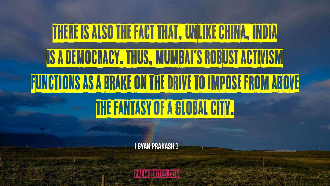 Aamchi Mumbai quotes by Gyan Prakash