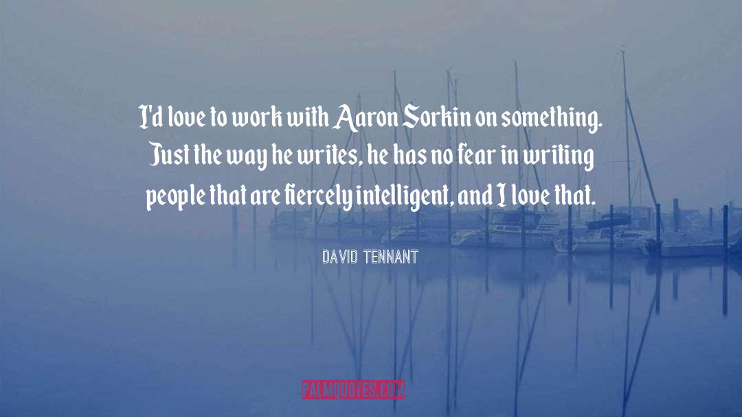 Aaron Ozee quotes by David Tennant