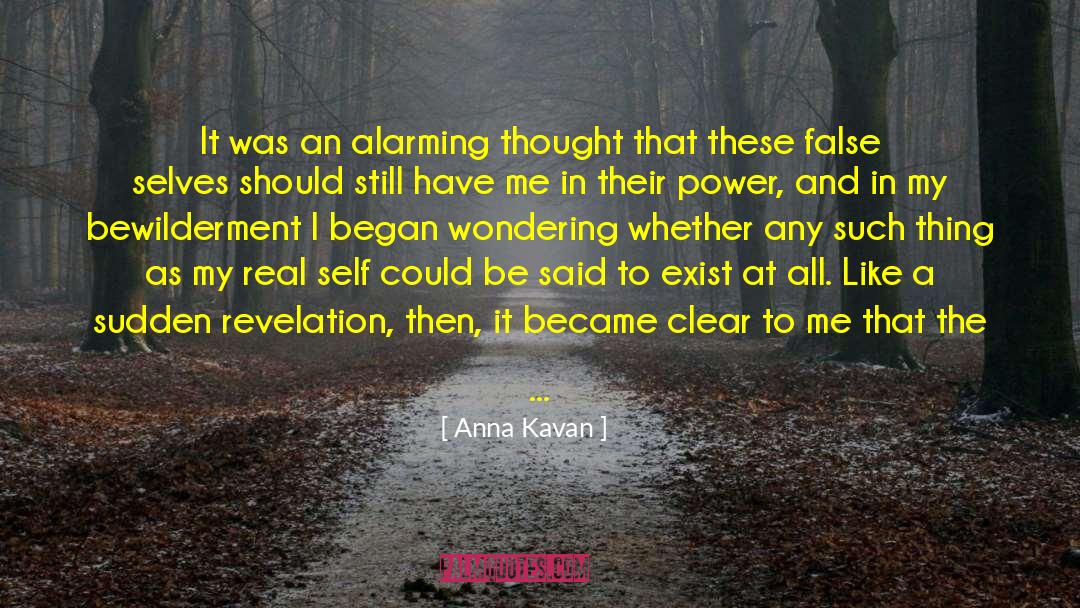 Aaronovitch False quotes by Anna Kavan