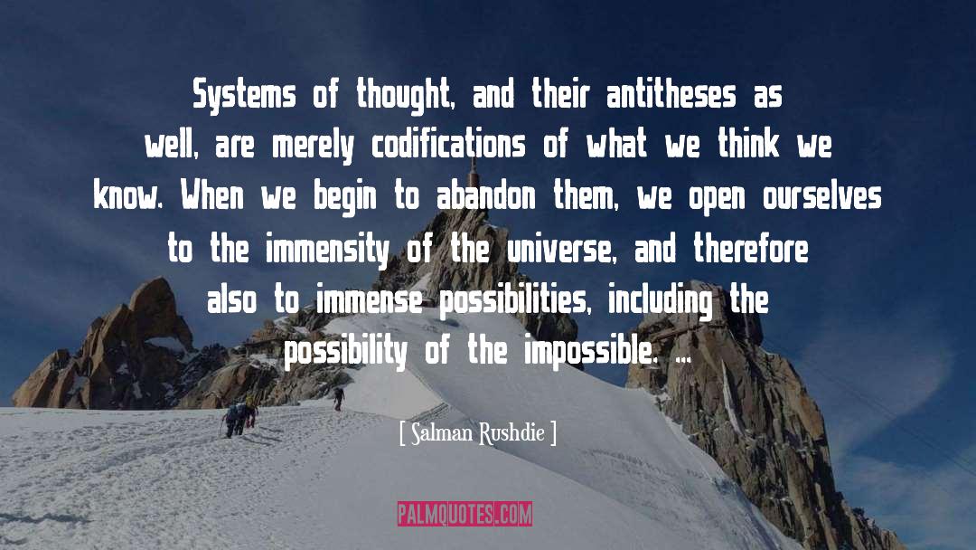 Abandon quotes by Salman Rushdie