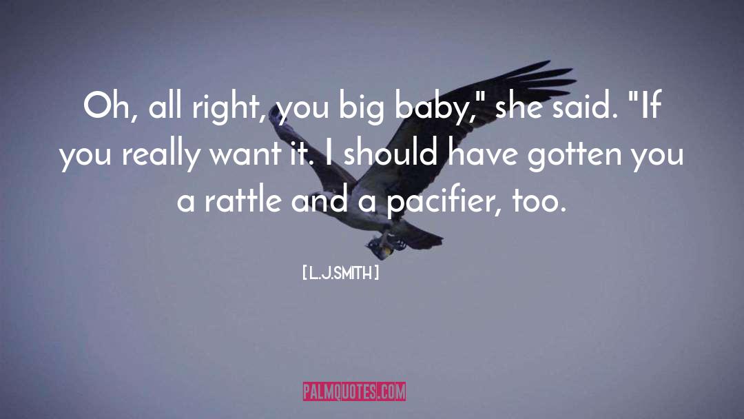Abandoned Baby quotes by L.J.Smith