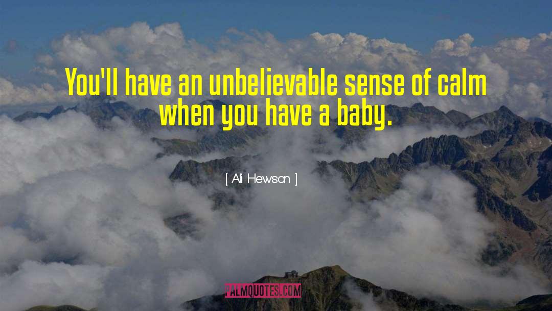 Abandoned Baby quotes by Ali Hewson