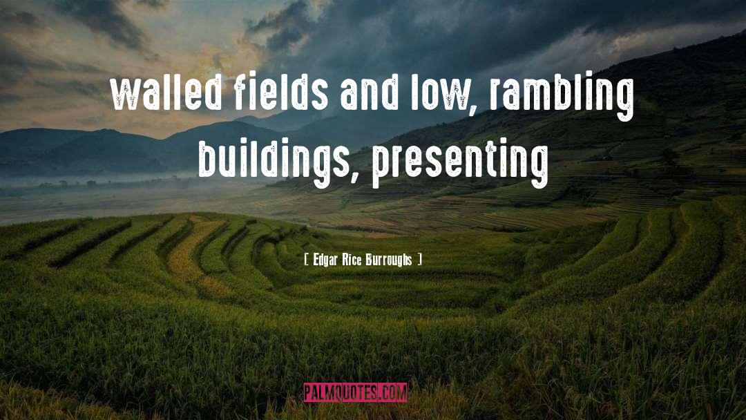 Abandoned Buildings quotes by Edgar Rice Burroughs