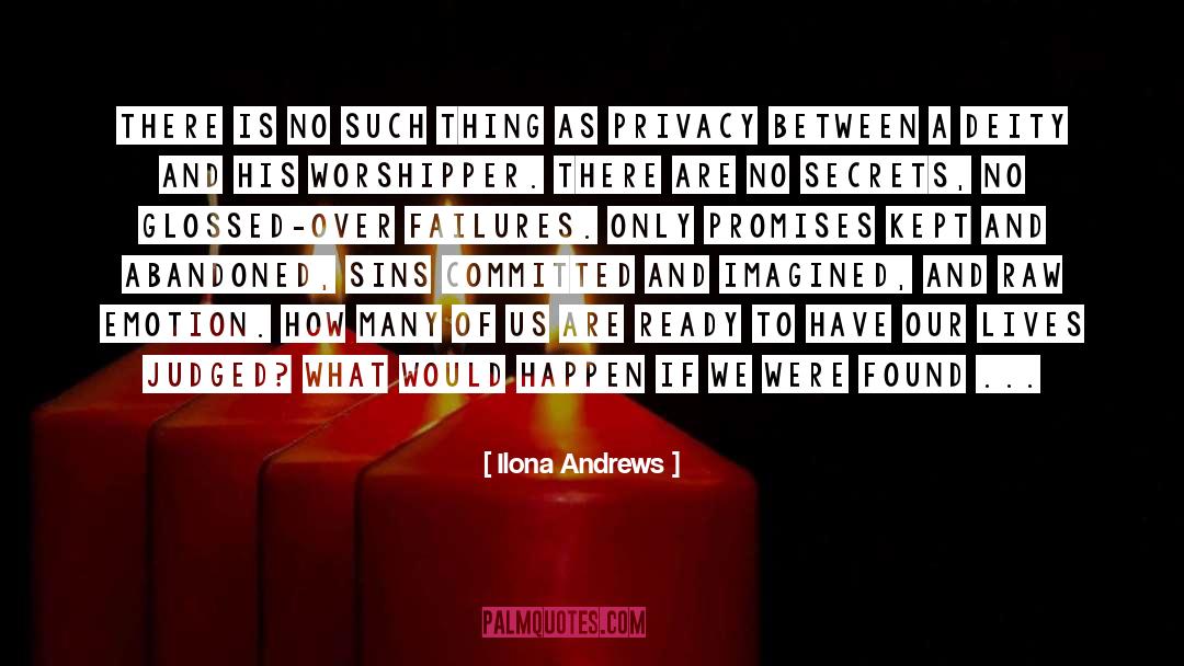 Abandoned quotes by Ilona Andrews