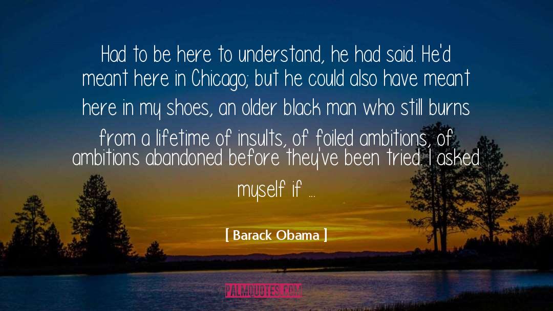 Abandoned quotes by Barack Obama