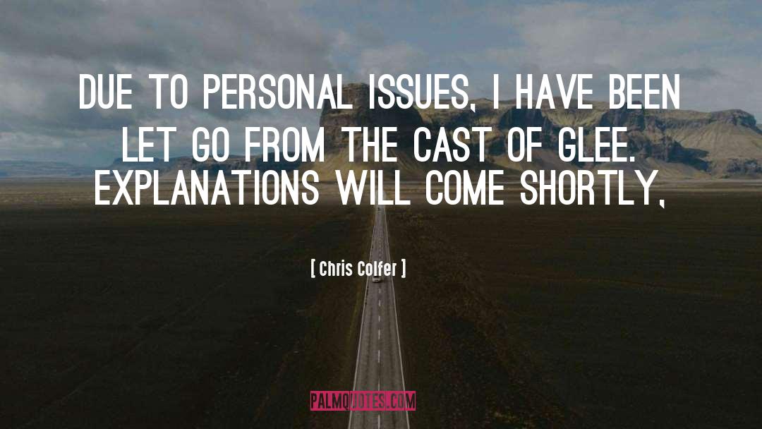 Abandonment Issues quotes by Chris Colfer