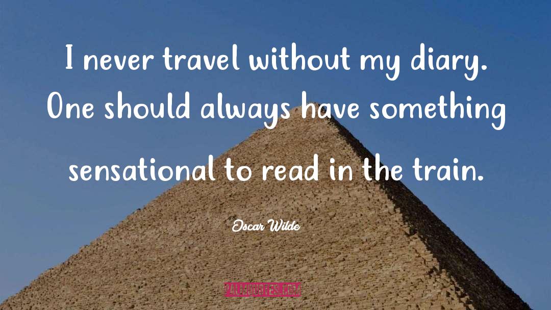 Abanoub Travel quotes by Oscar Wilde