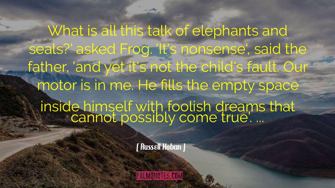 Abba Father quotes by Russell Hoban