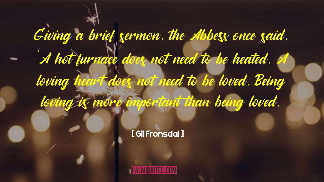 Abbess quotes by Gil Fronsdal