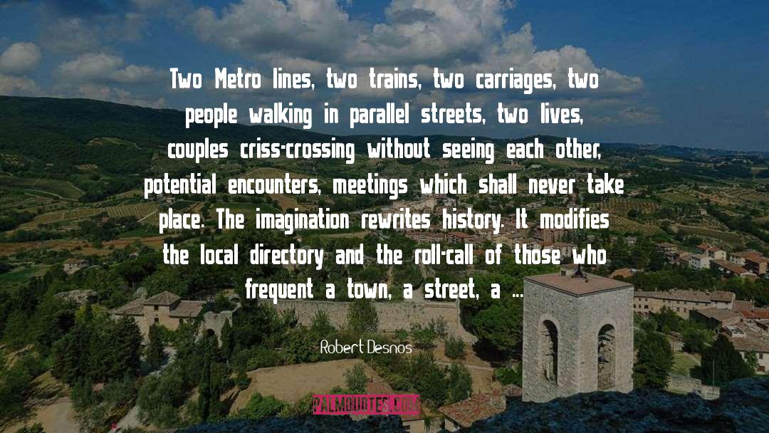 Abbesses Metro quotes by Robert Desnos