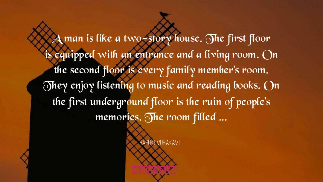 Abbeyfield House quotes by Haruki Murakami