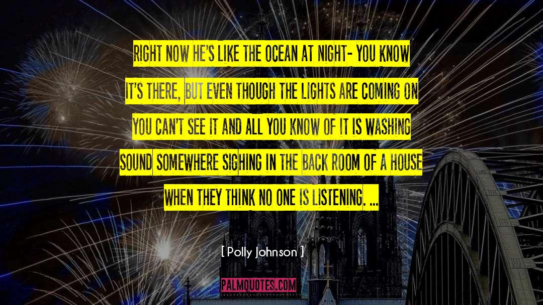 Abbeyfield House quotes by Polly Johnson