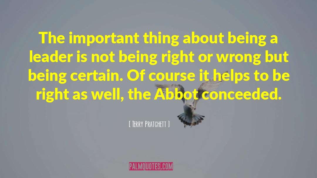 Abbot Suger quotes by Terry Pratchett