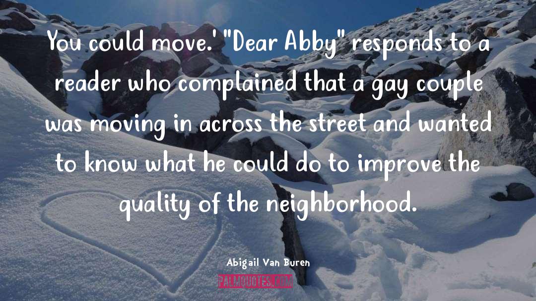 Abby Abernathy quotes by Abigail Van Buren