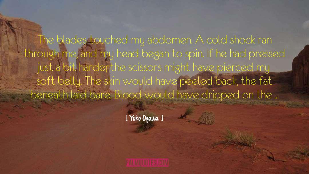 Abdomen quotes by Yoko Ogawa