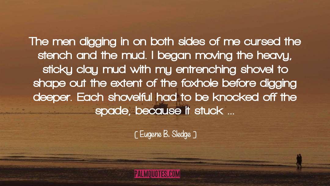 Abdomen quotes by Eugene B. Sledge