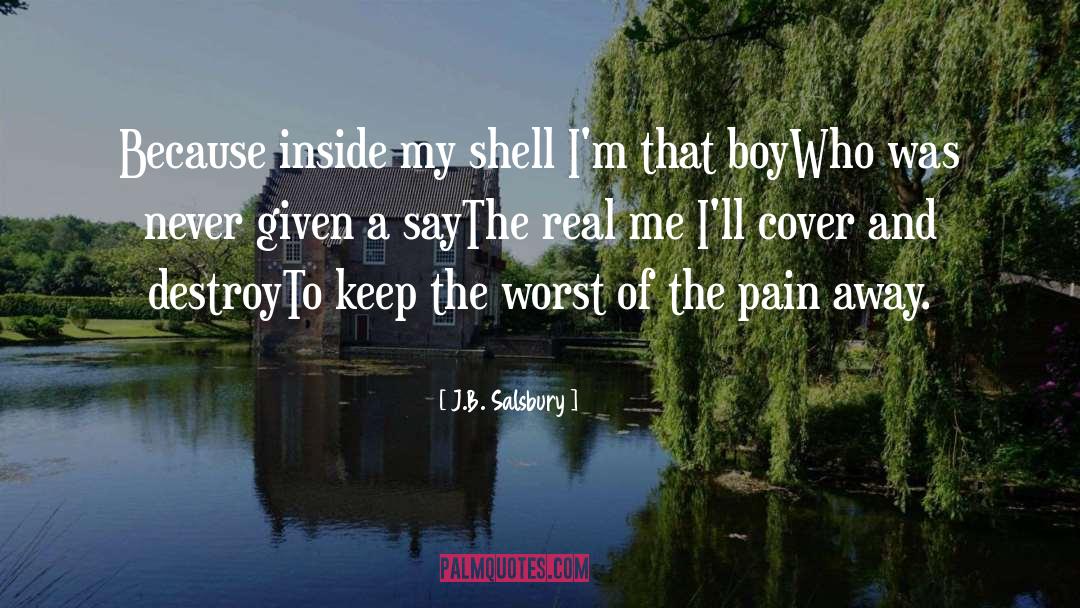 Abdominal Pain quotes by J.B. Salsbury