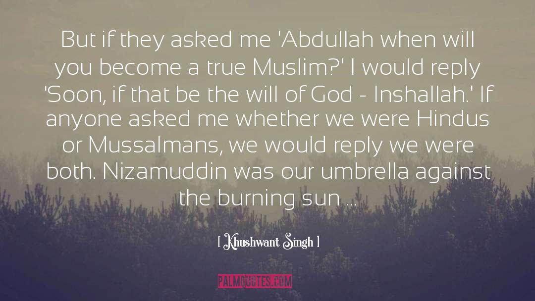 Abdullah quotes by Khushwant Singh