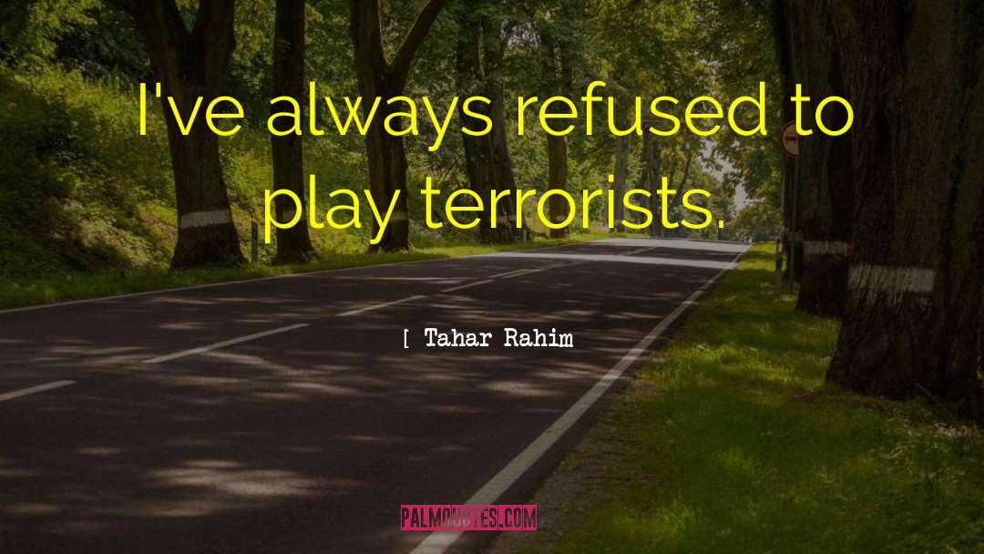 Abdur Rahim quotes by Tahar Rahim