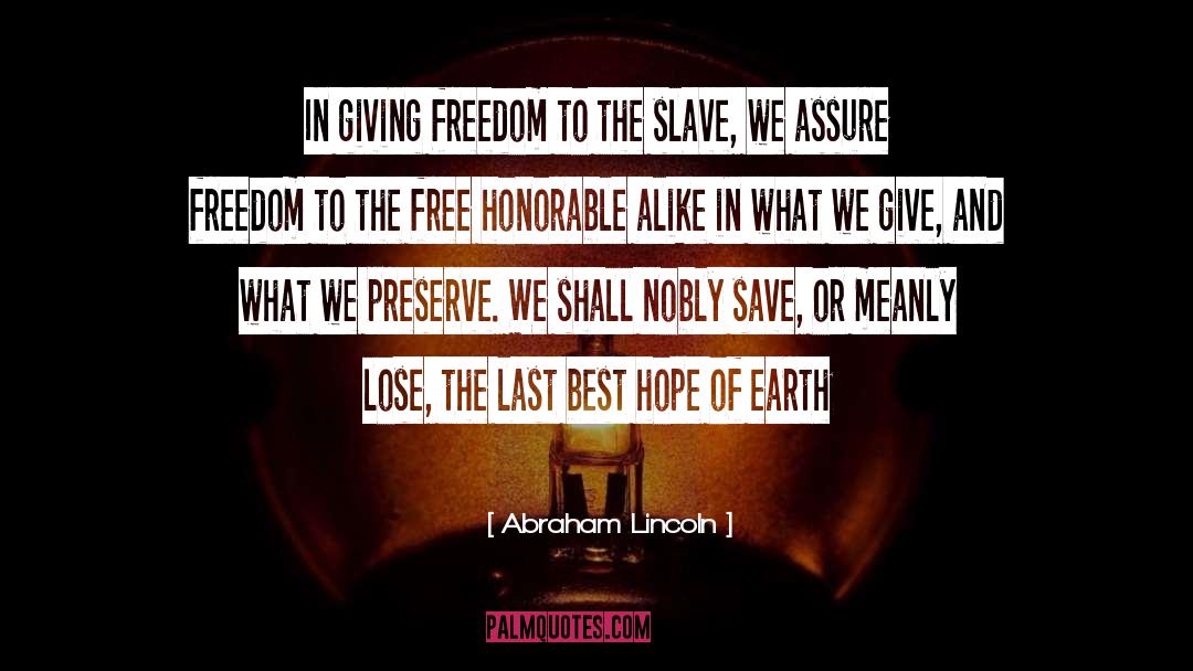 Abe Mazur quotes by Abraham Lincoln