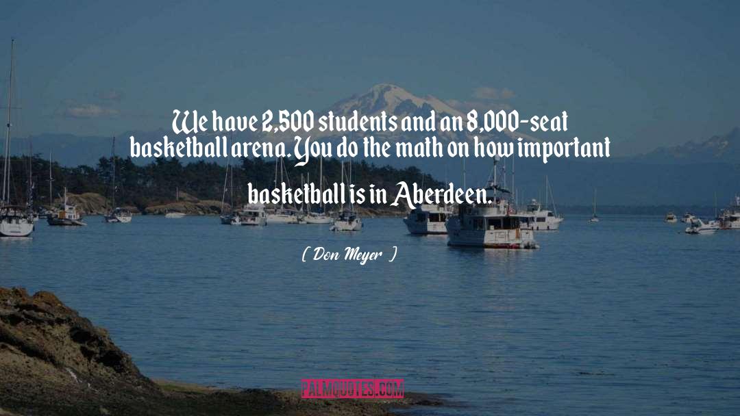 Aberdeen quotes by Don Meyer