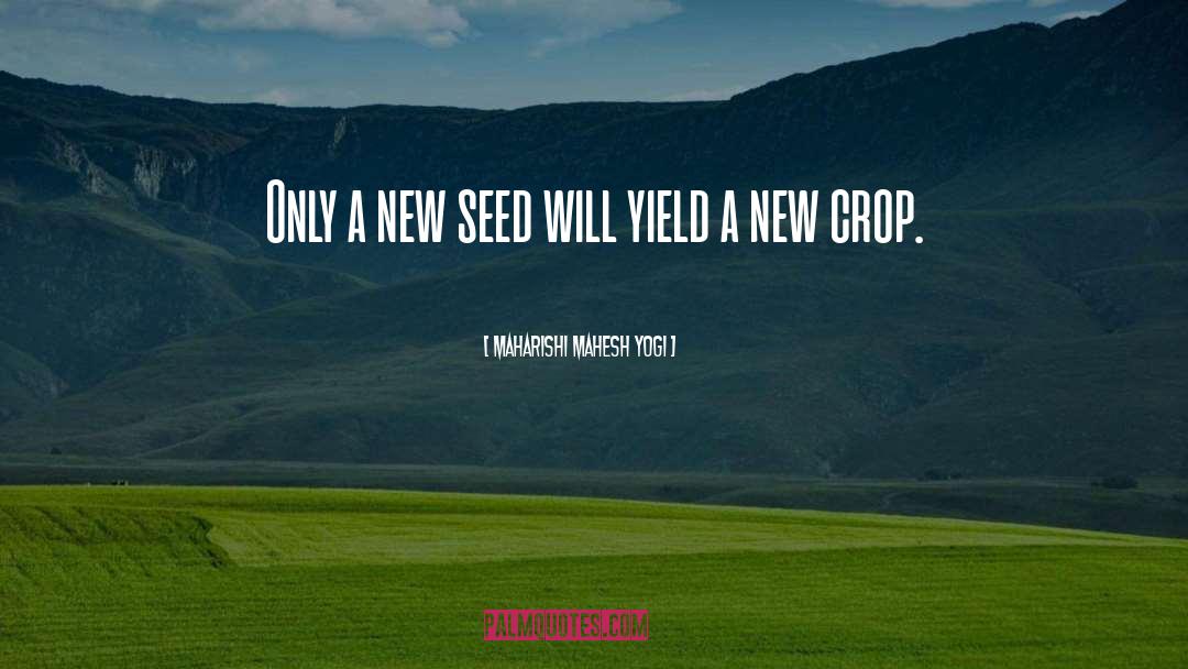 Aberin Seeds quotes by Maharishi Mahesh Yogi