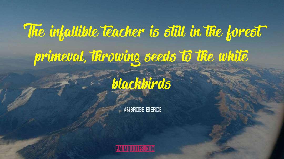 Aberin Seeds quotes by Ambrose Bierce