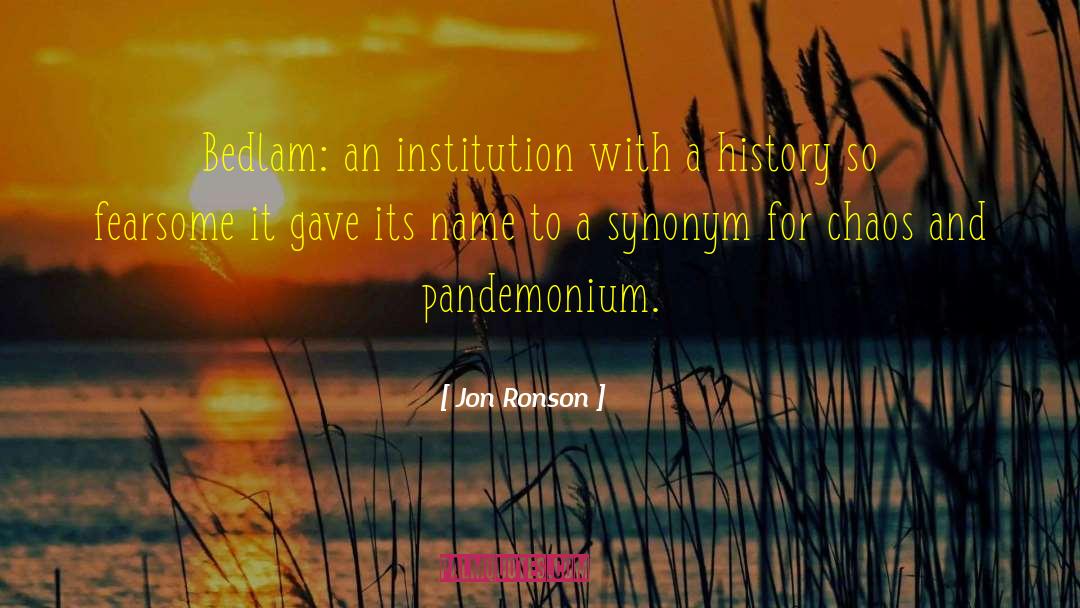 Aberrant Synonym quotes by Jon Ronson