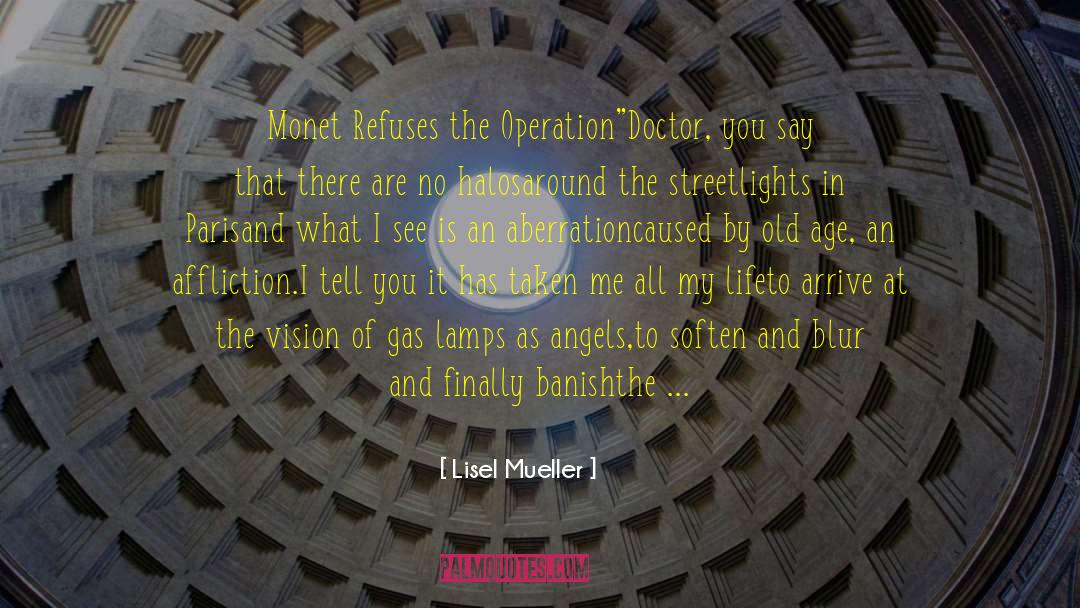 Aberration quotes by Lisel Mueller