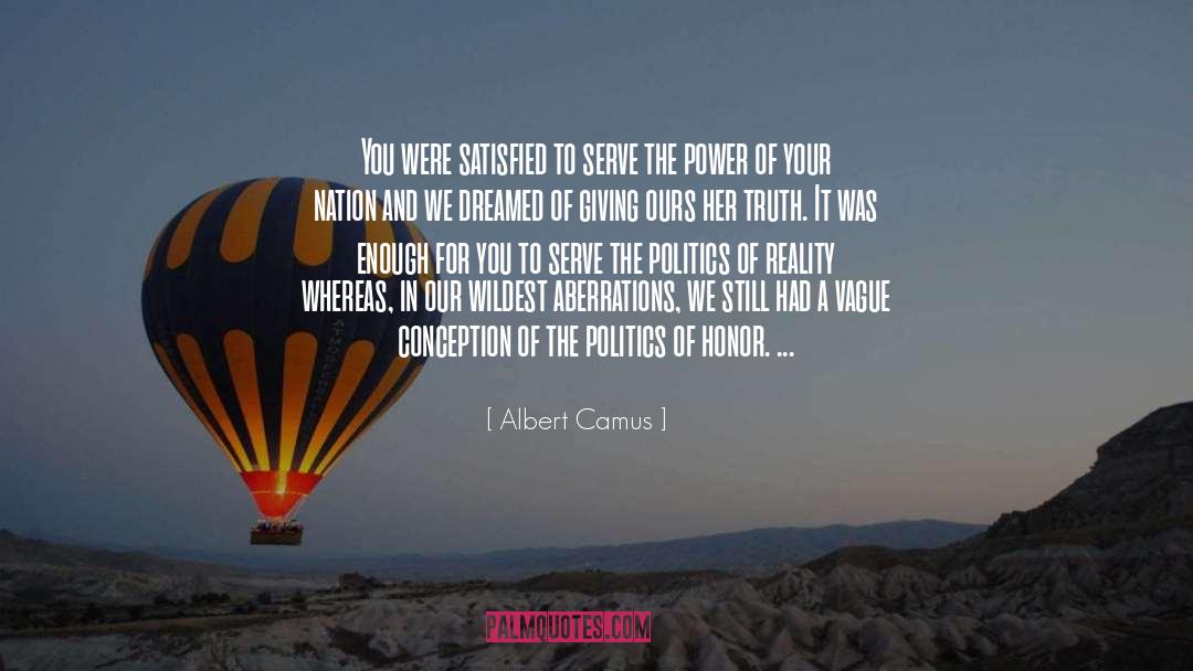Aberrations quotes by Albert Camus