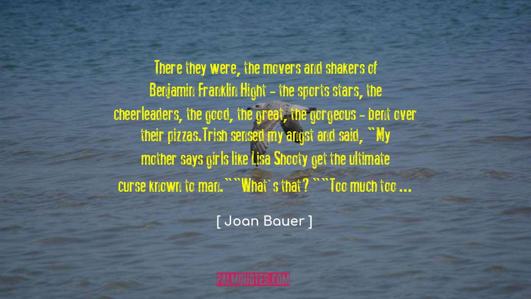 Abf Movers quotes by Joan Bauer
