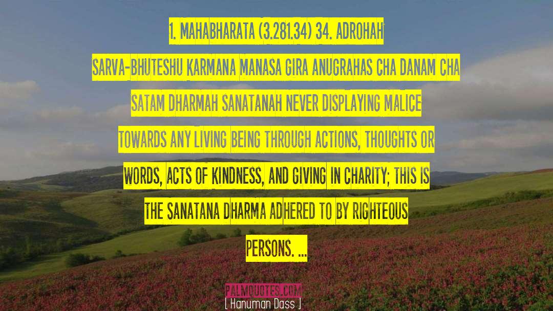 Abhimanyu Mahabharata quotes by Hanuman Dass
