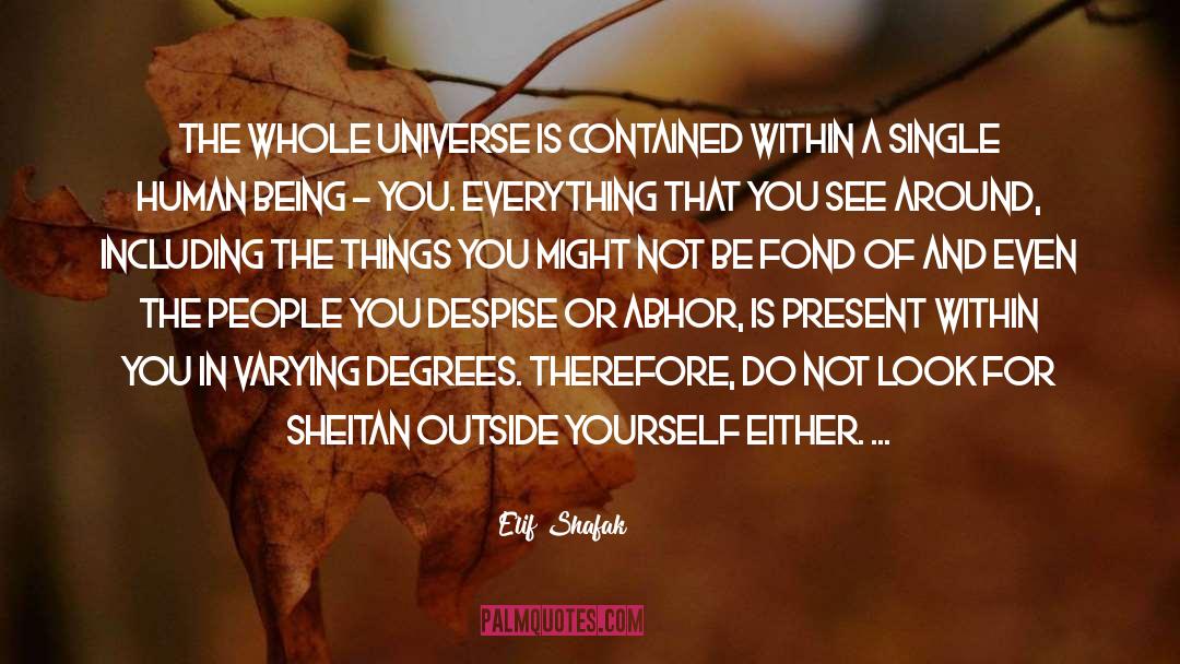 Abhor quotes by Elif Shafak