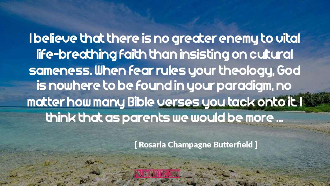Abhorrence quotes by Rosaria Champagne Butterfield