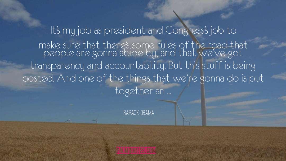 Abide quotes by Barack Obama