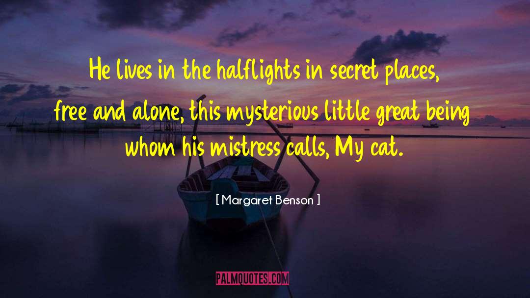 Abides In Lives quotes by Margaret Benson