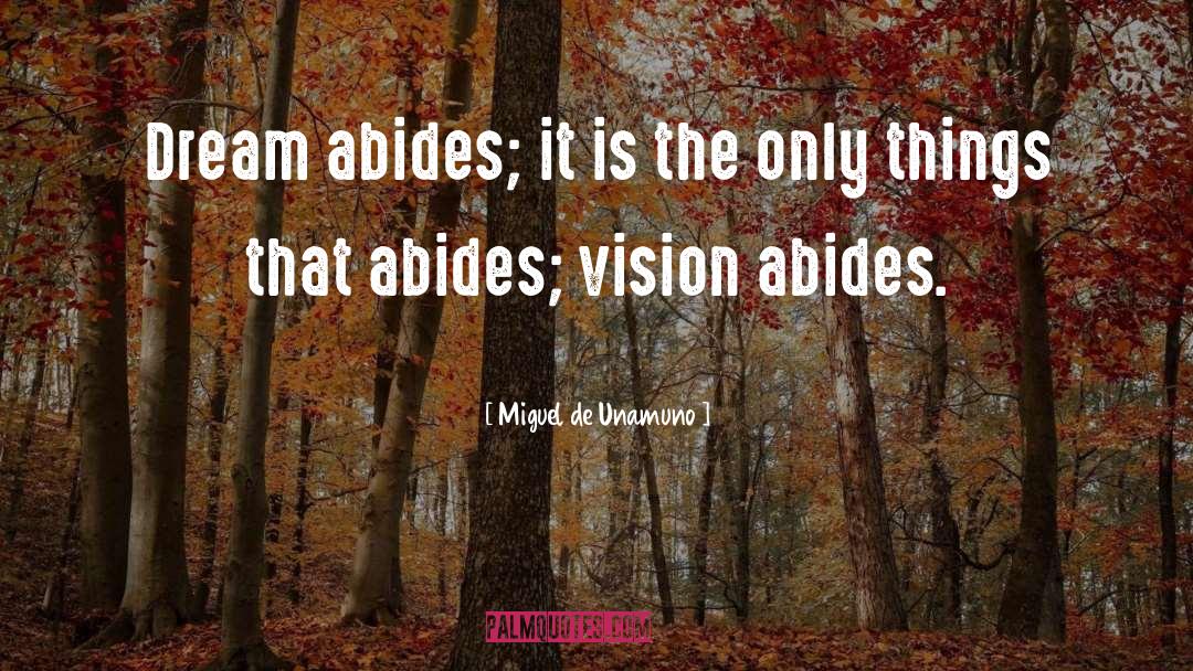 Abides quotes by Miguel De Unamuno