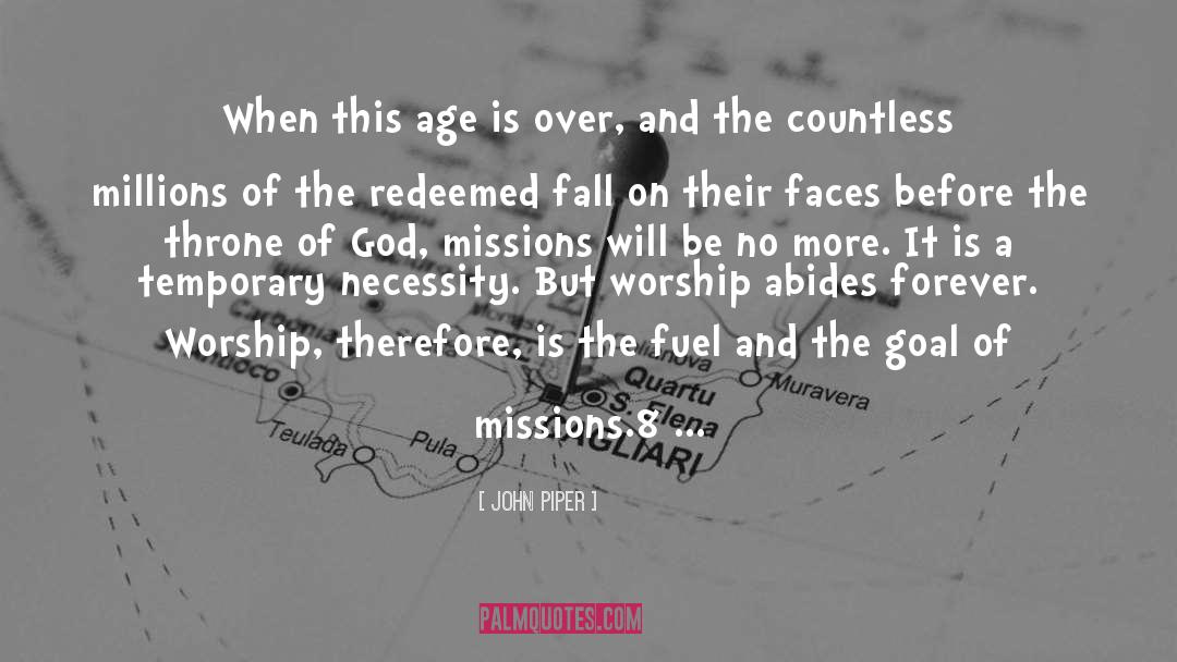Abides quotes by John Piper