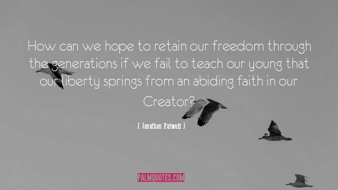 Abiding Faith quotes by Jonathan Falwell