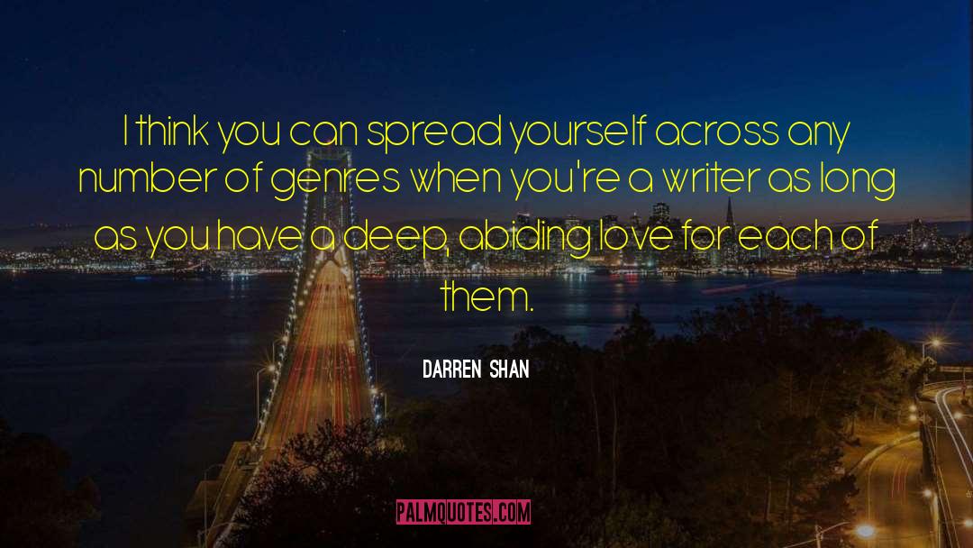 Abiding Love quotes by Darren Shan