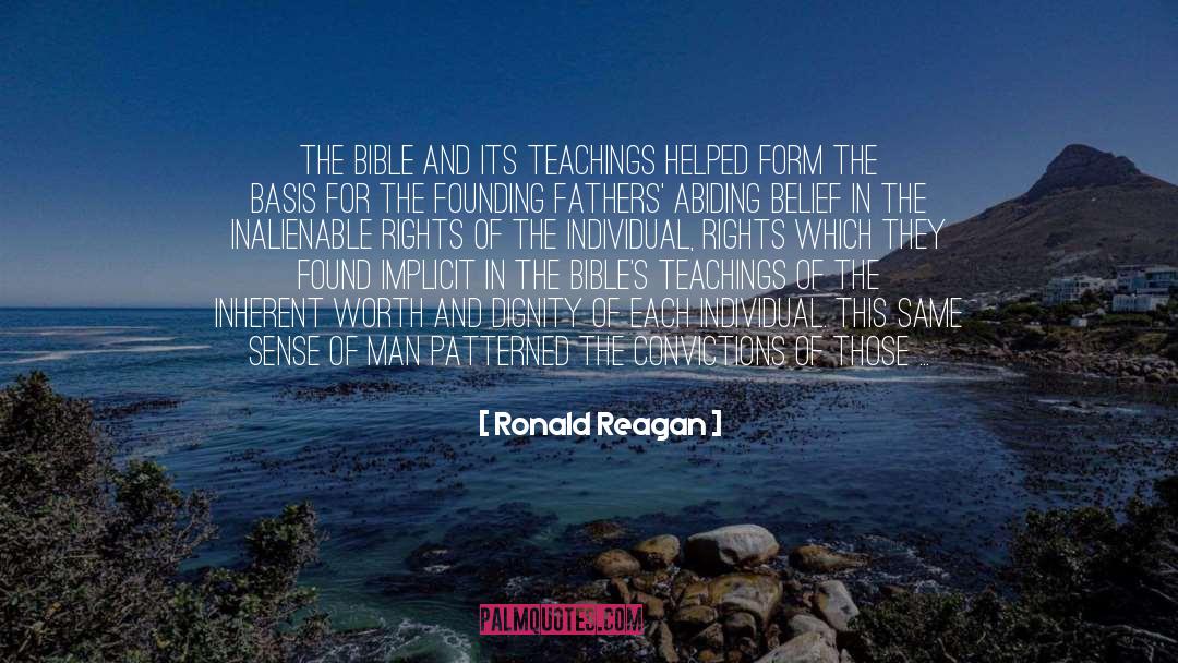 Abiding quotes by Ronald Reagan