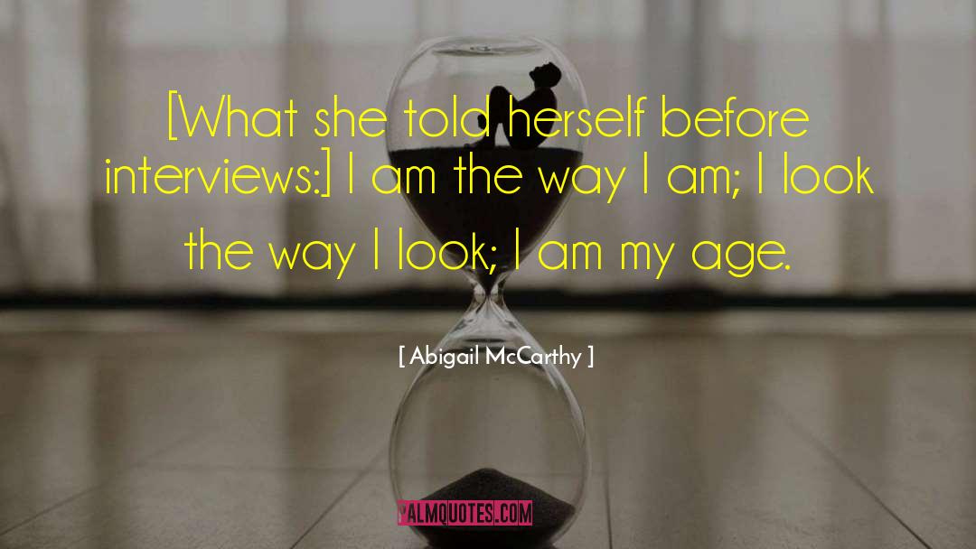 Abigail Tarttelin quotes by Abigail McCarthy