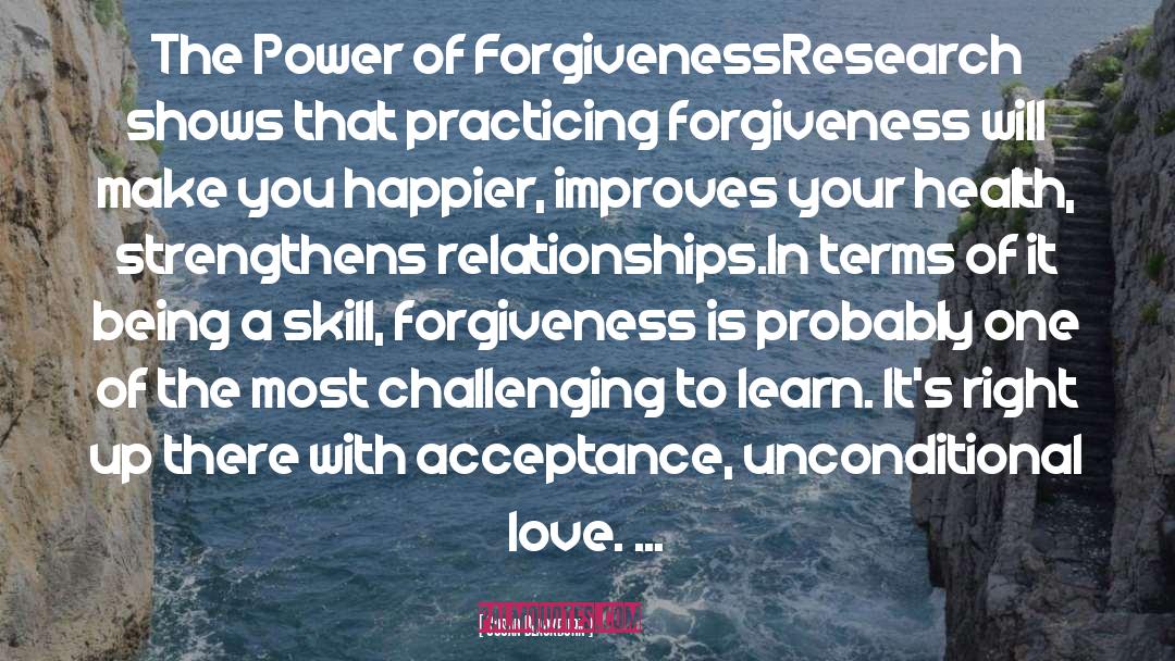 Ability To Forgive quotes by Susan Blackburn