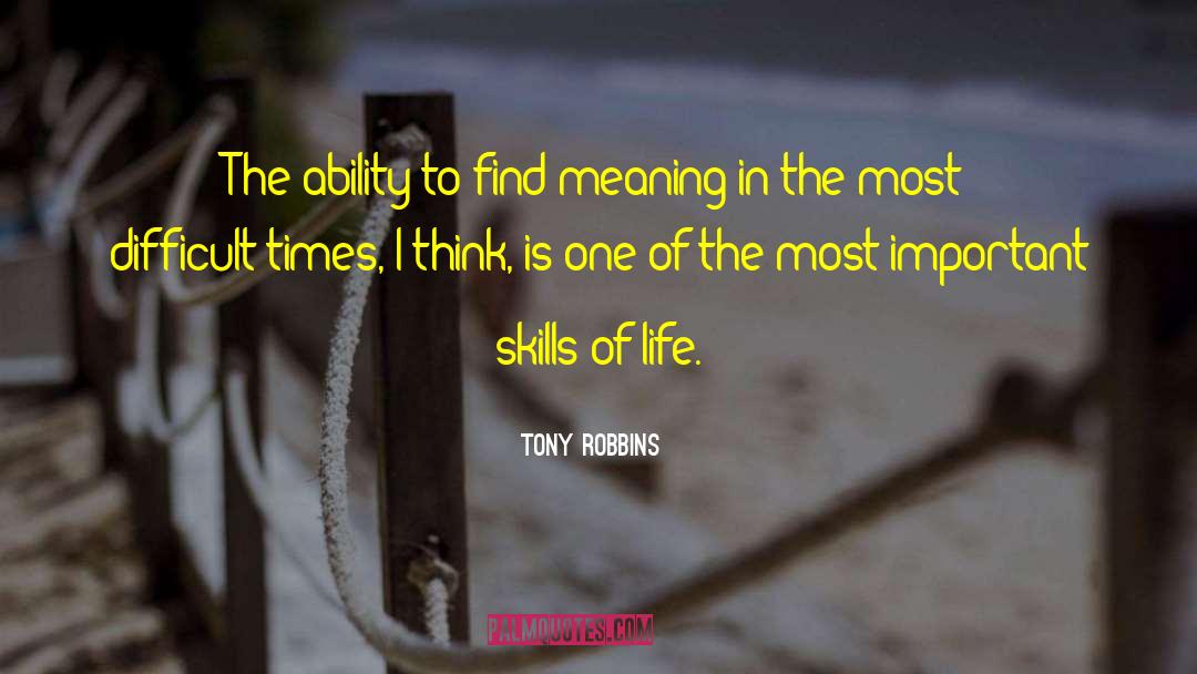 Ability To Perceive quotes by Tony Robbins