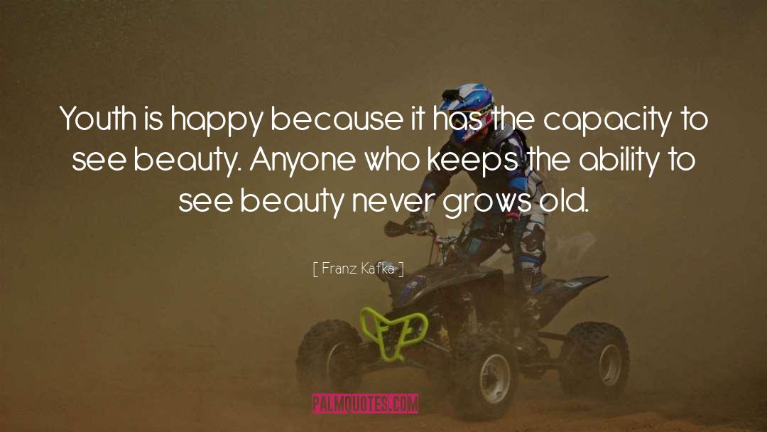 Ability To See Beauty quotes by Franz Kafka